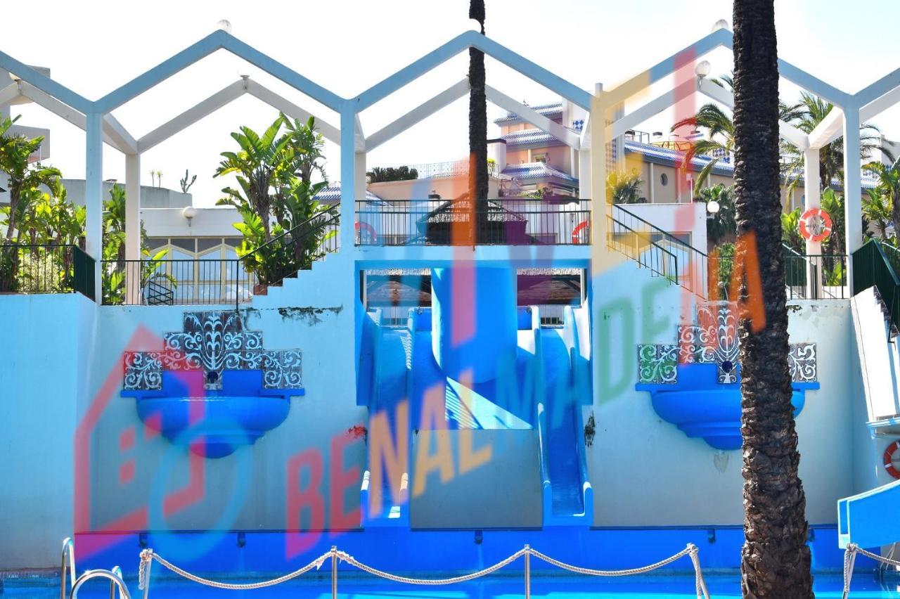 Vive Benal Beach 423, Primera Linea De Playa, Parque Acuatico Benalmádena Buitenkant foto