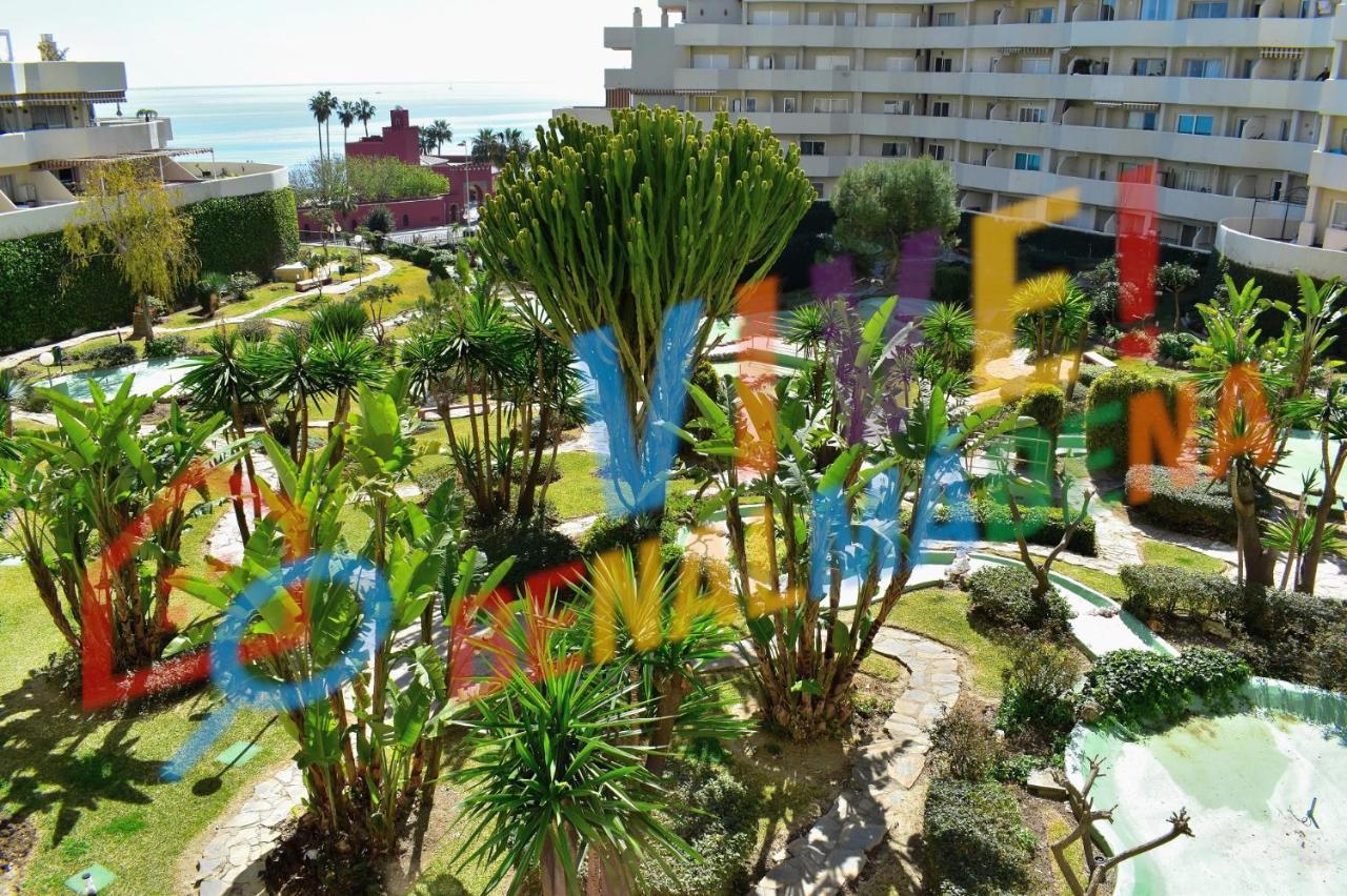 Vive Benal Beach 423, Primera Linea De Playa, Parque Acuatico Benalmádena Buitenkant foto