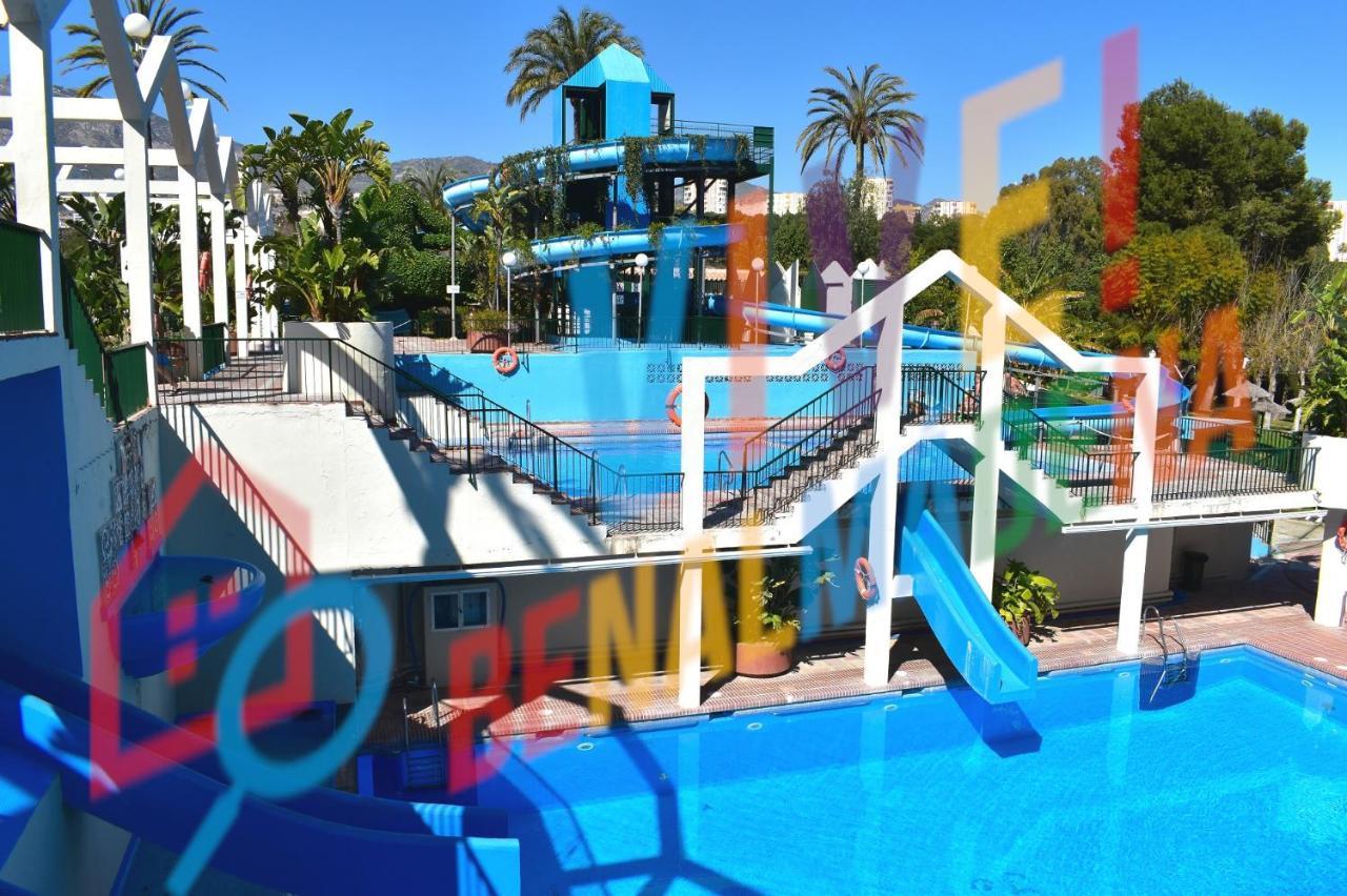 Vive Benal Beach 423, Primera Linea De Playa, Parque Acuatico Benalmádena Buitenkant foto