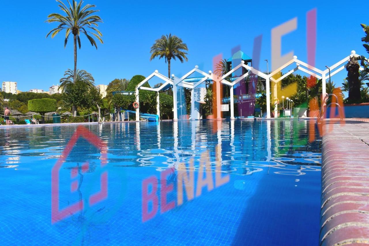 Vive Benal Beach 423, Primera Linea De Playa, Parque Acuatico Benalmádena Buitenkant foto